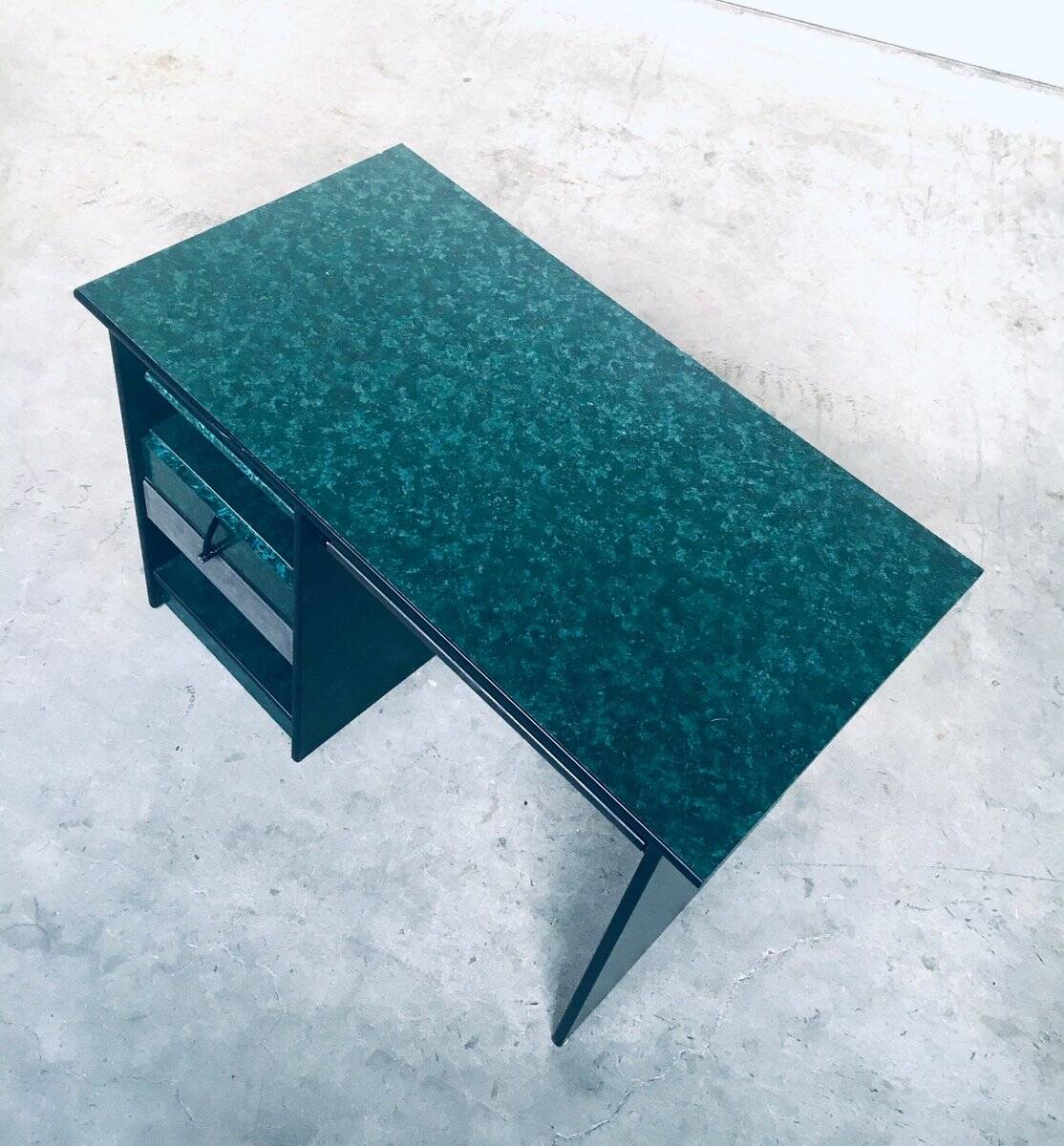 Small computer desk from Gautier, France, 1980s.