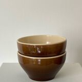 Set of two large vintage bowls
