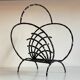 Vintage steel and rigitulle magazine holder