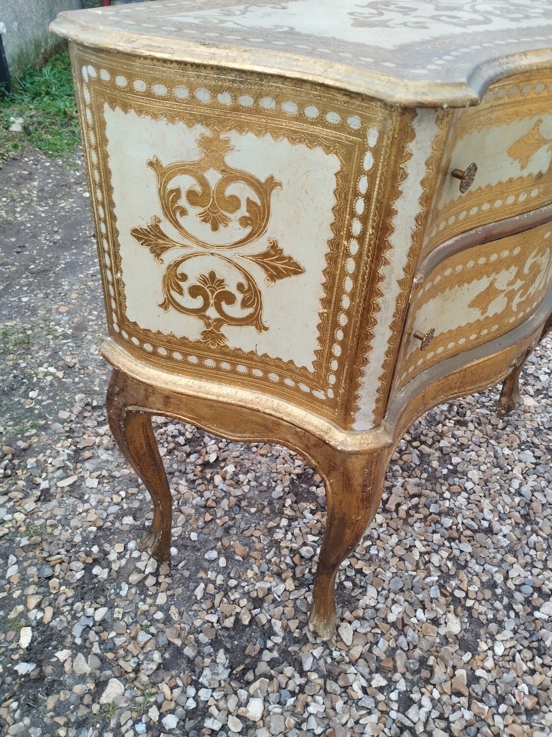 Vintage Venetian commode