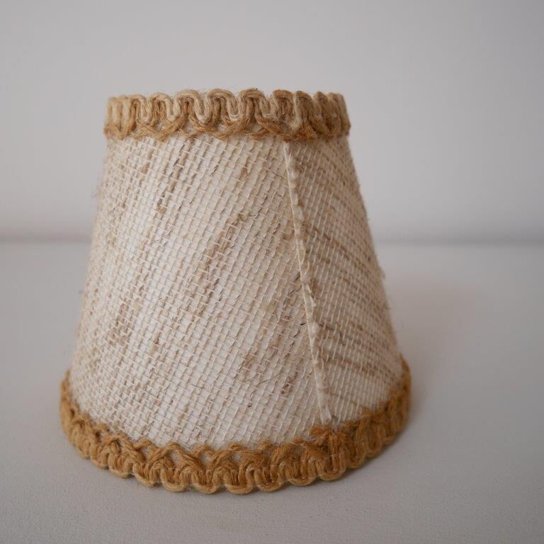 Set of cloth lampshades, with pliers