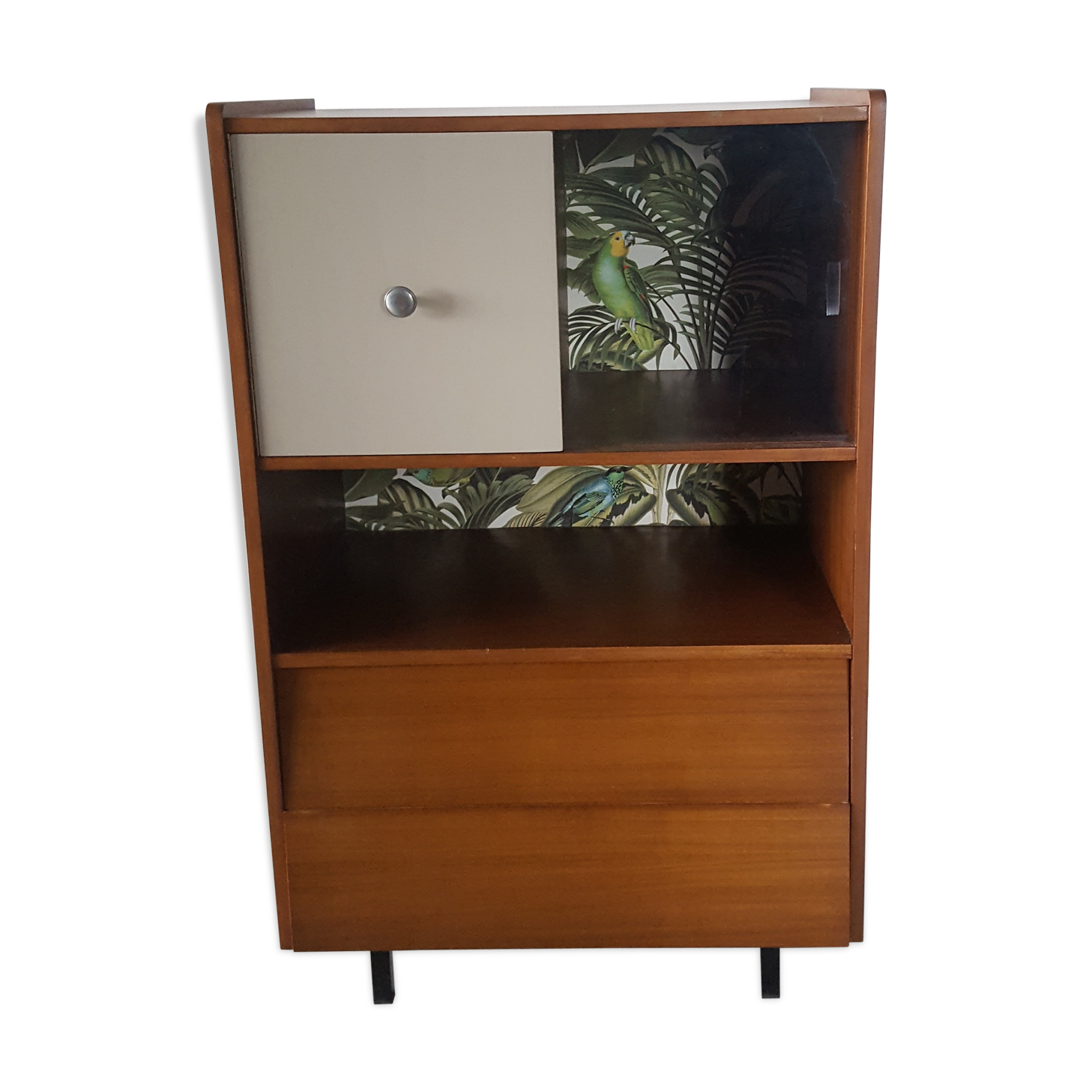 Meuble de rangement années 50 jungle