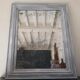 Mirror wood and stucco rechampie 87 x 68cm