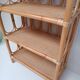Rattan bookcase