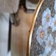 Limoges porcelain plate - signed G. Dumas - hand-painted