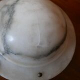 Antique French Alabaster Plafonnier Pendant Light