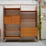 Large modular Ladderax bookshelf 186 cm