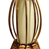Rattan & bamboo lamp