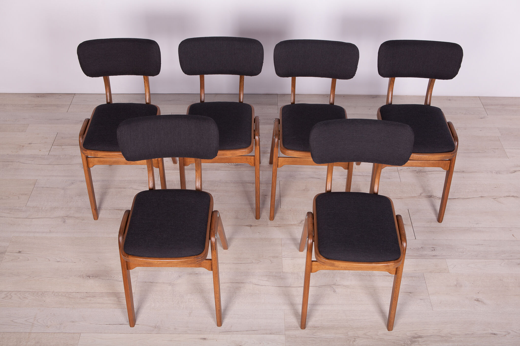 Ensemble de 6 chaises 1960s