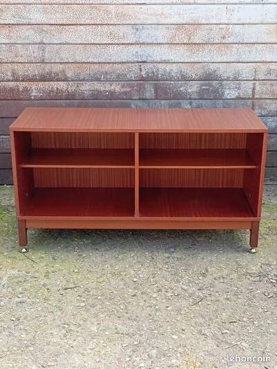 Mid-century design sideboard by André Monpoix, TV unit collection, 1960