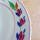 1 assiette creuse de gien modèle jeannine 221280