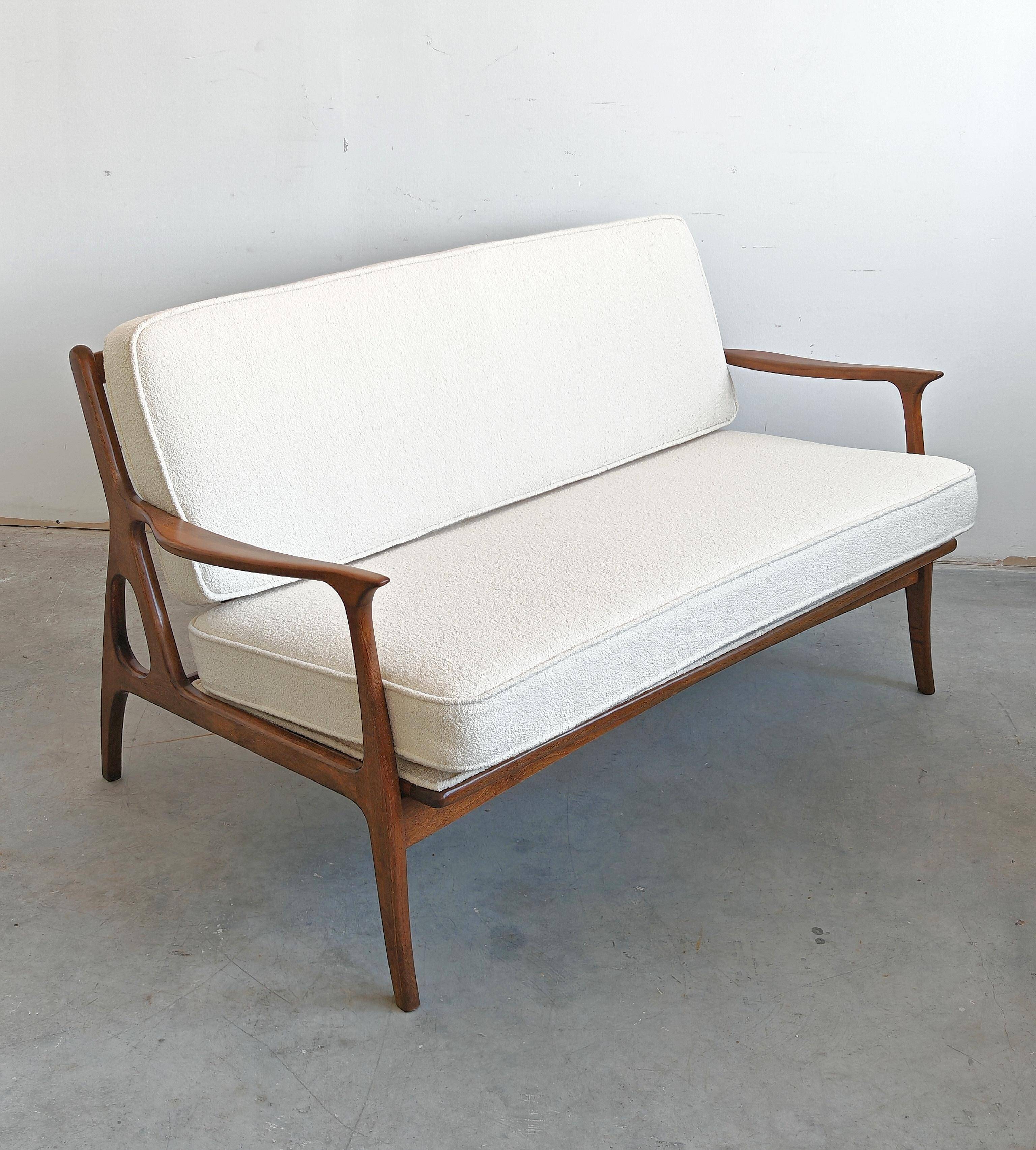 Mid-Century Modern Loveseat attributed to Arne Vodder 1960