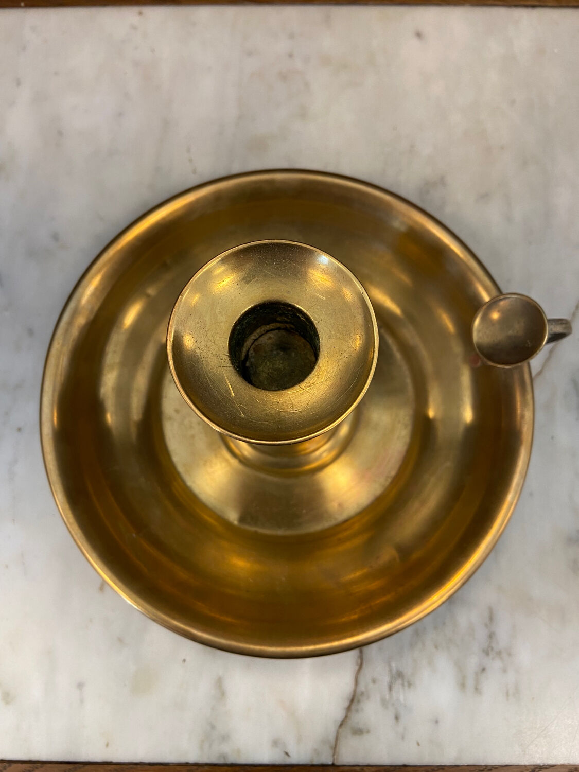 Brass candle holder