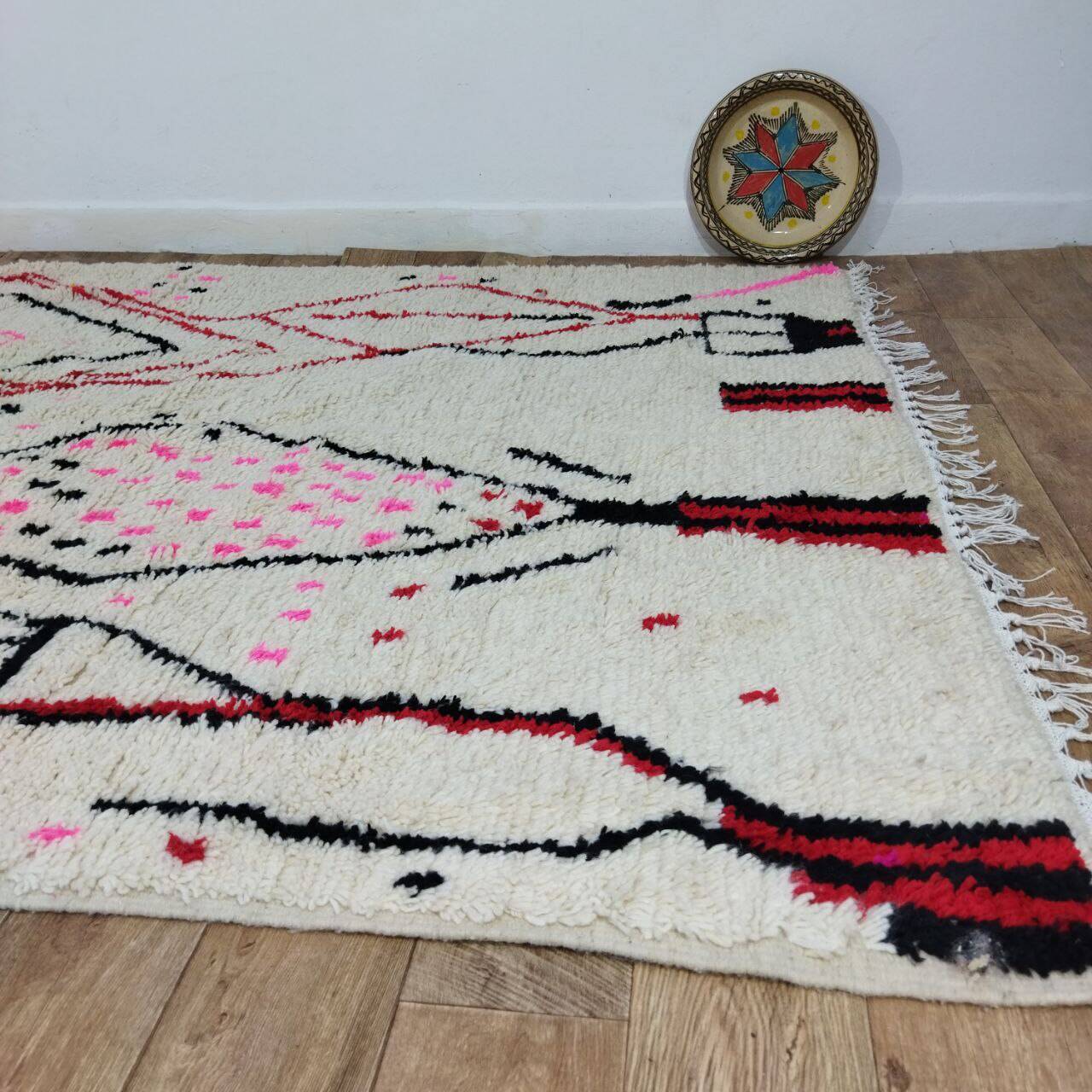 Handmade Moroccan Berber rug 310 X 194 CM