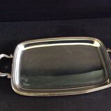 Top with 12 silver metal glasses