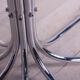 Chromed steel coat rack coat tree by sidse werner for fritz hansen, 1990s