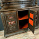Breton buffet period 19th century in oak with brown patina