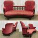 19th century English mahogany bench