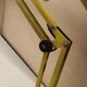 Articulated lamp of architect design vintage Italian 60s yellow