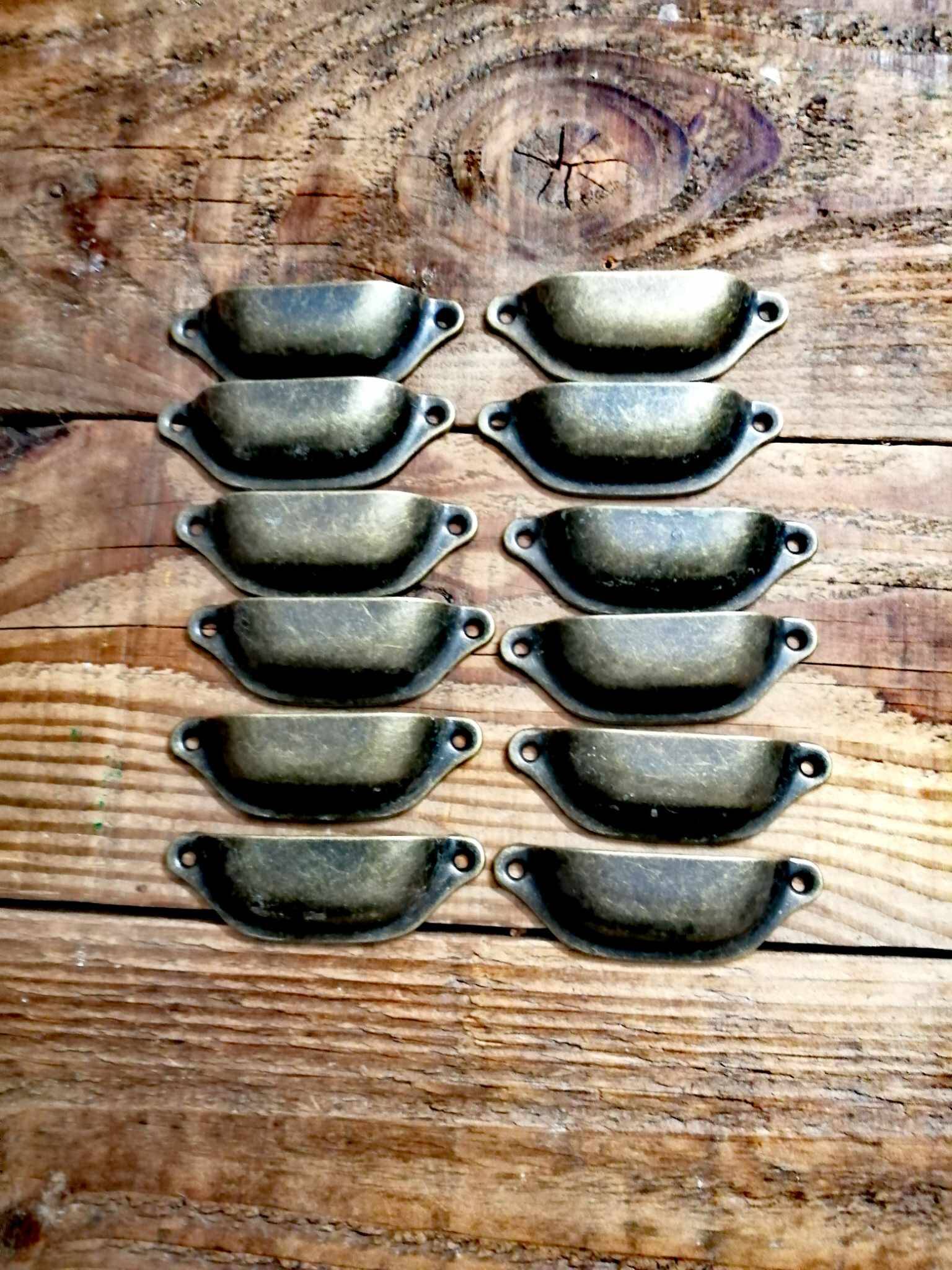 Shell handles x12 - Trade furniture