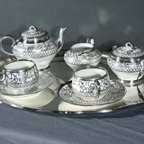Limoges Porcelain Tea Set, “Saint Graal” Model – Early 20th Century