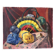 The wool basket, still life signed by Camille Mouret.