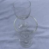 Lot de 2 verres à digestif anciens