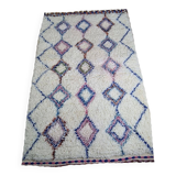 Handmade wool Berber rug 150 X 100 CM