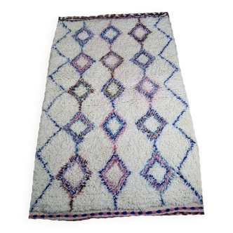 Handmade wool Berber rug 150 X 100 CM