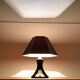 Floor or table lamp in German glass and synthetic cork in M Design style by Ingo Maurer, 1960s.