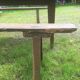 Table farm old spindle feet