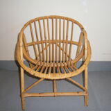 Child rattan armchair
