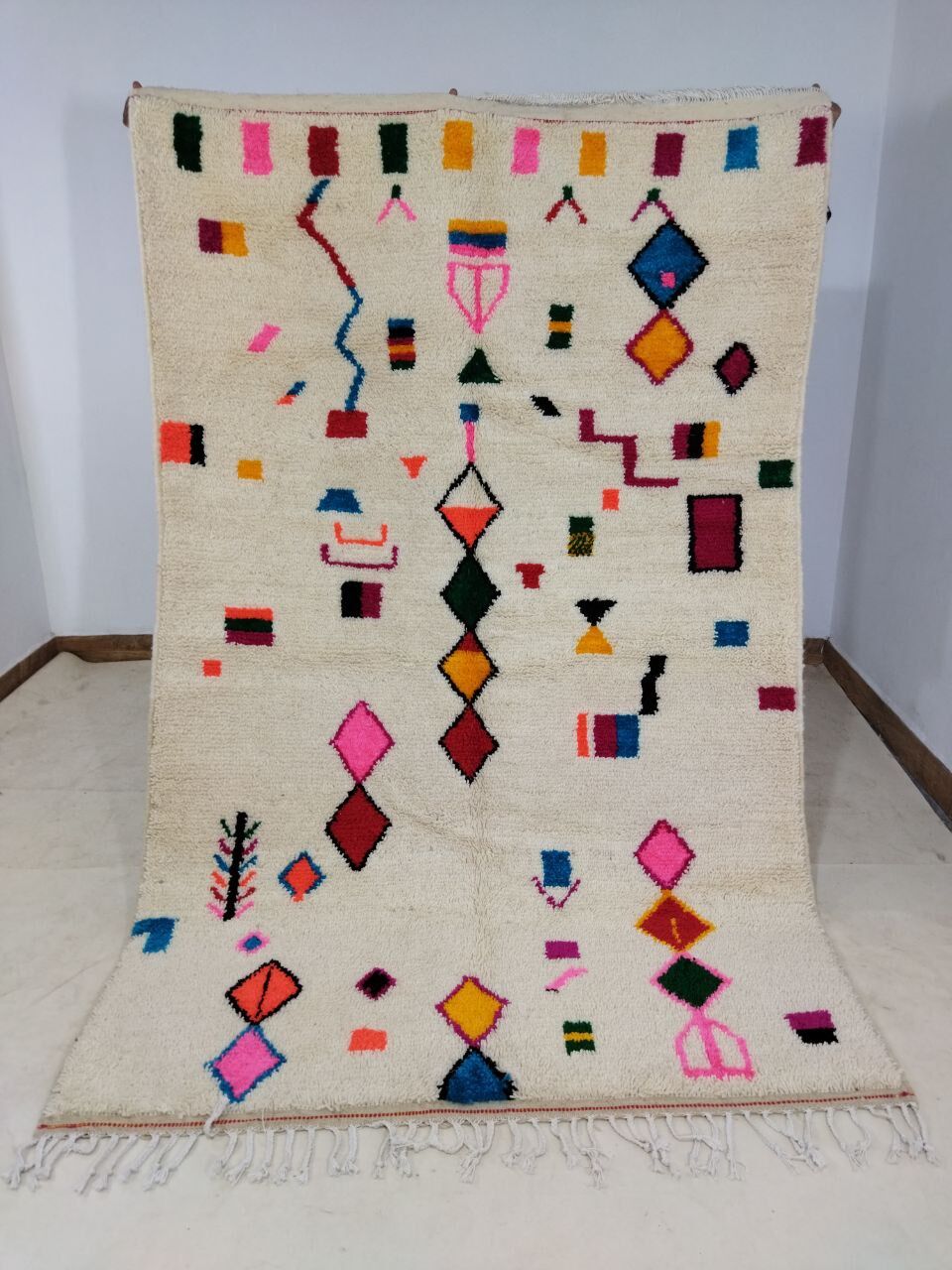 245x155cm moroccan berbere carpet