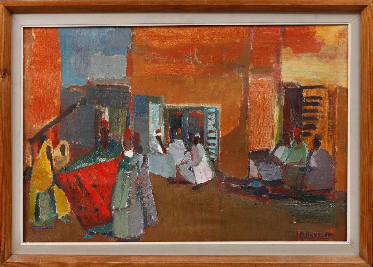 « Rue marocaine » par Brita Hansson