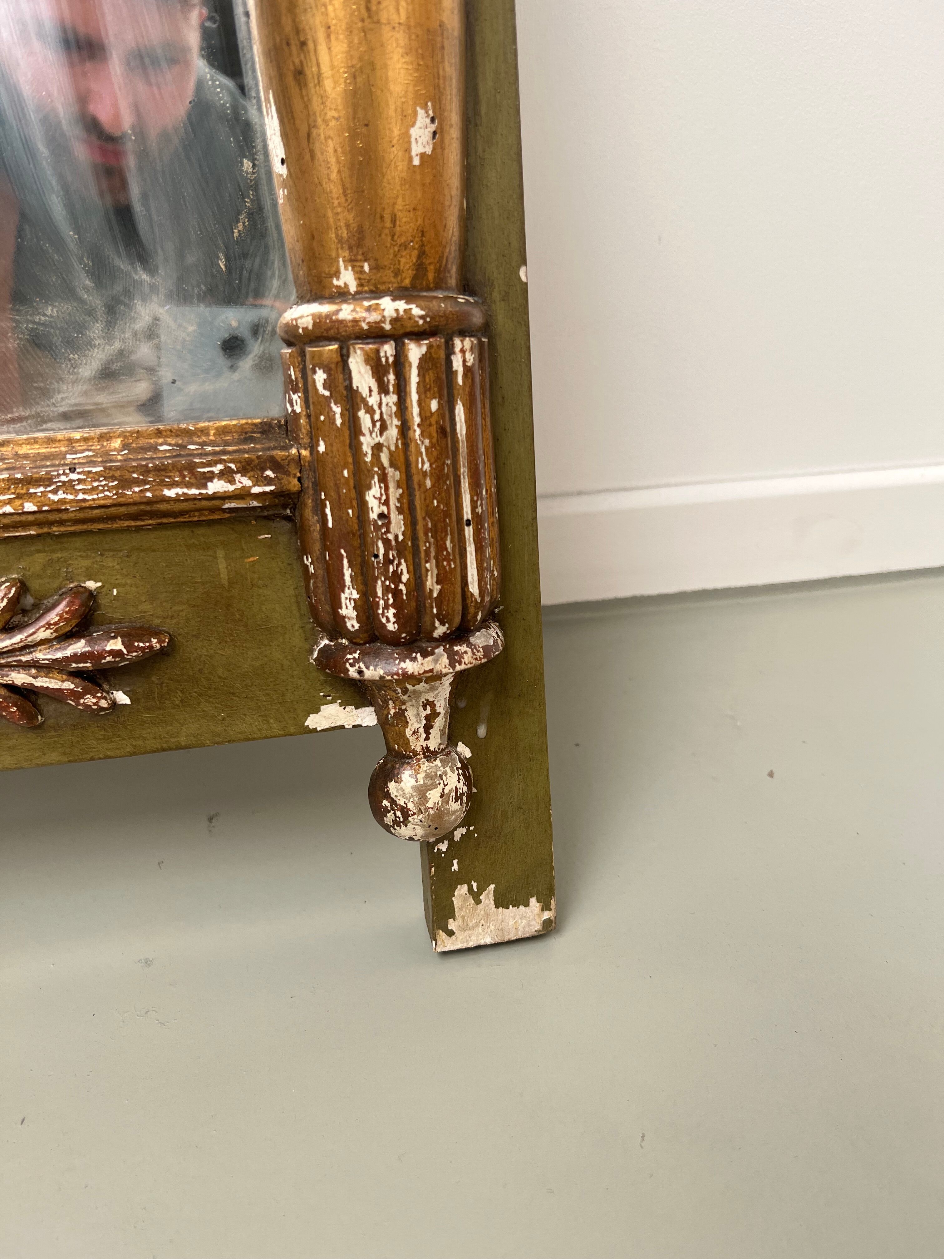 1950s mirror, Empire style