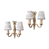 Appliques rubans anciens style Louis XVI