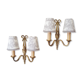 Appliques rubans anciens style Louis XVI