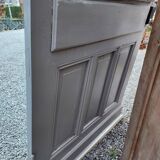 oak glass front door