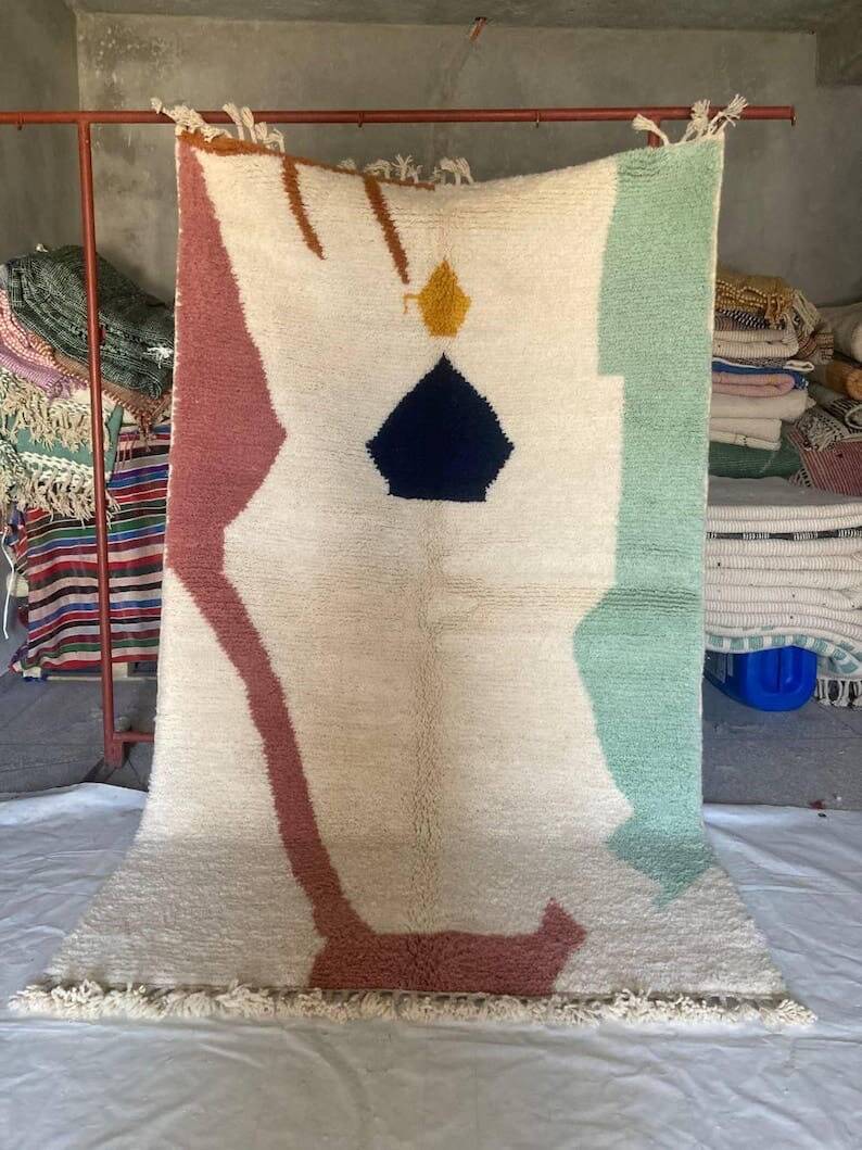 Handmade Berber rug size 1.5/2.5 m