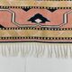 6x8 Pink & Navy Blue Oriental Vintage Rug, 186x247Cm
