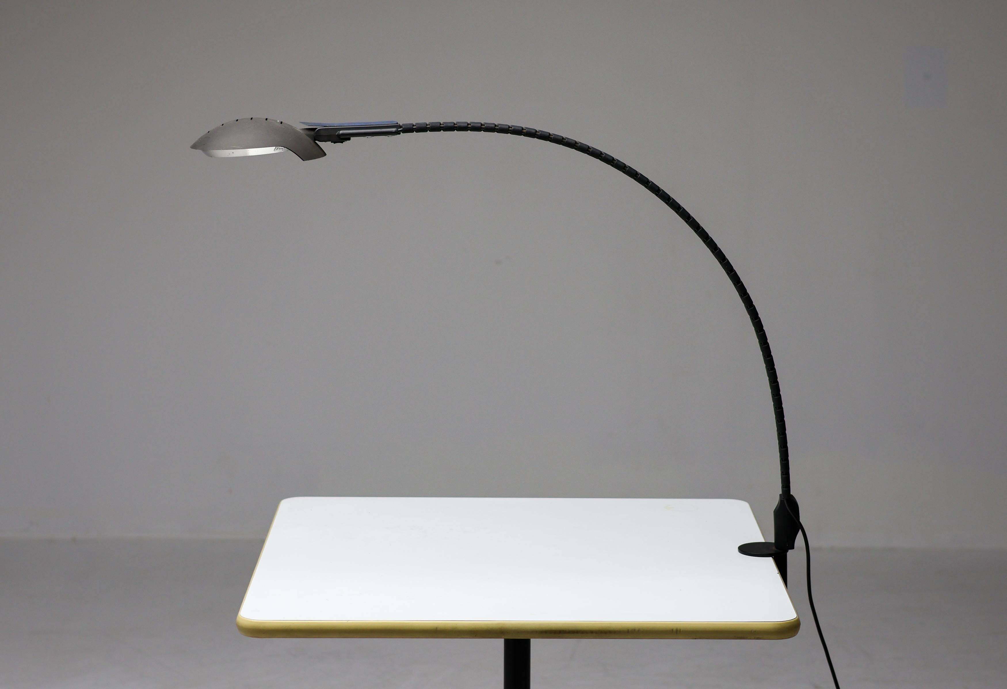 Martinelli Luce Mod. 732 desk lamp with clamp - Italy, 1970