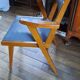 Paire de fauteuils bridge gris