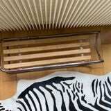 Metal and wood sledge