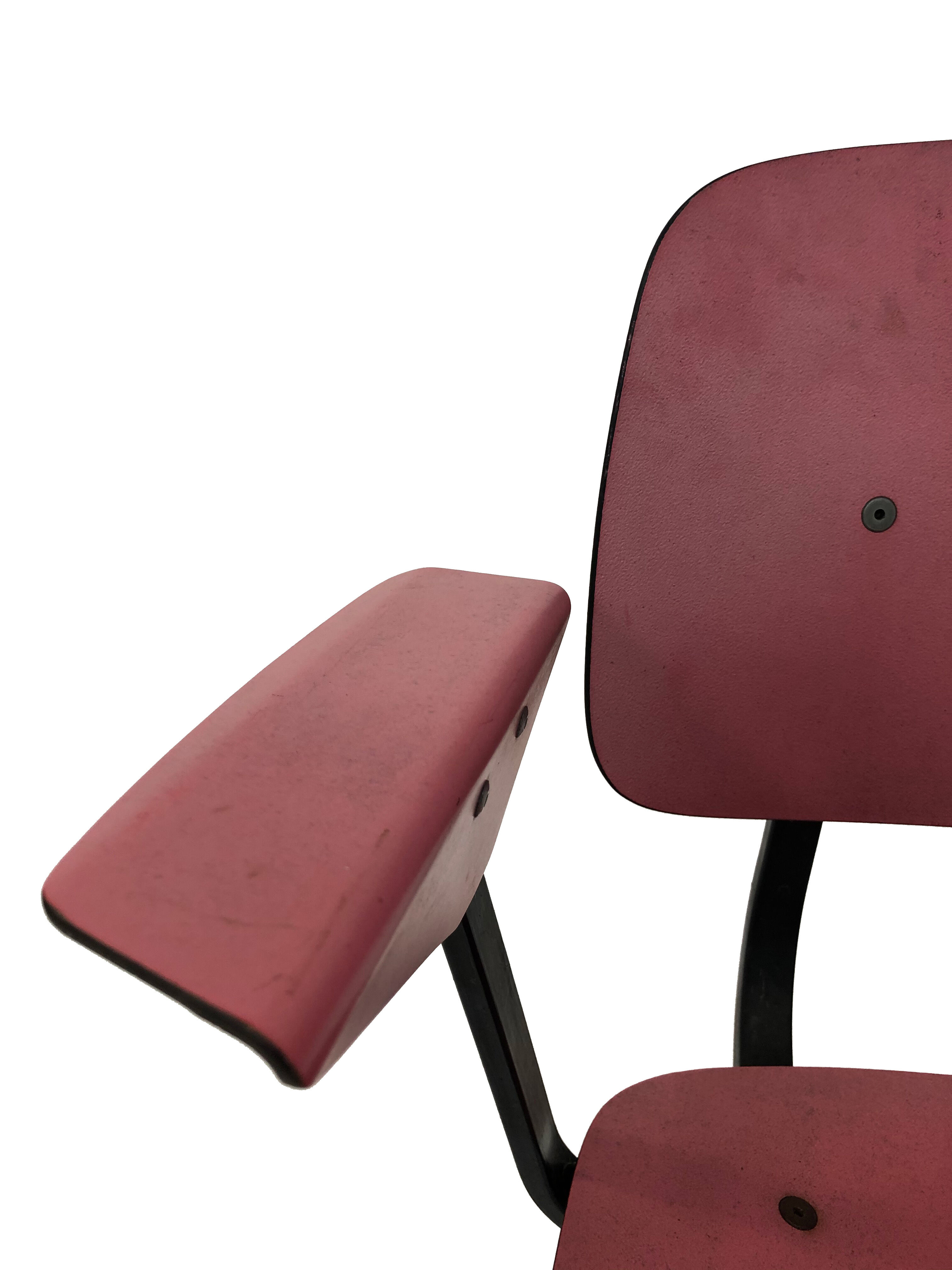 Lot of 4 chairs Friso Kramer model Revolt