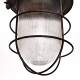 Suspension cage industrielle verte