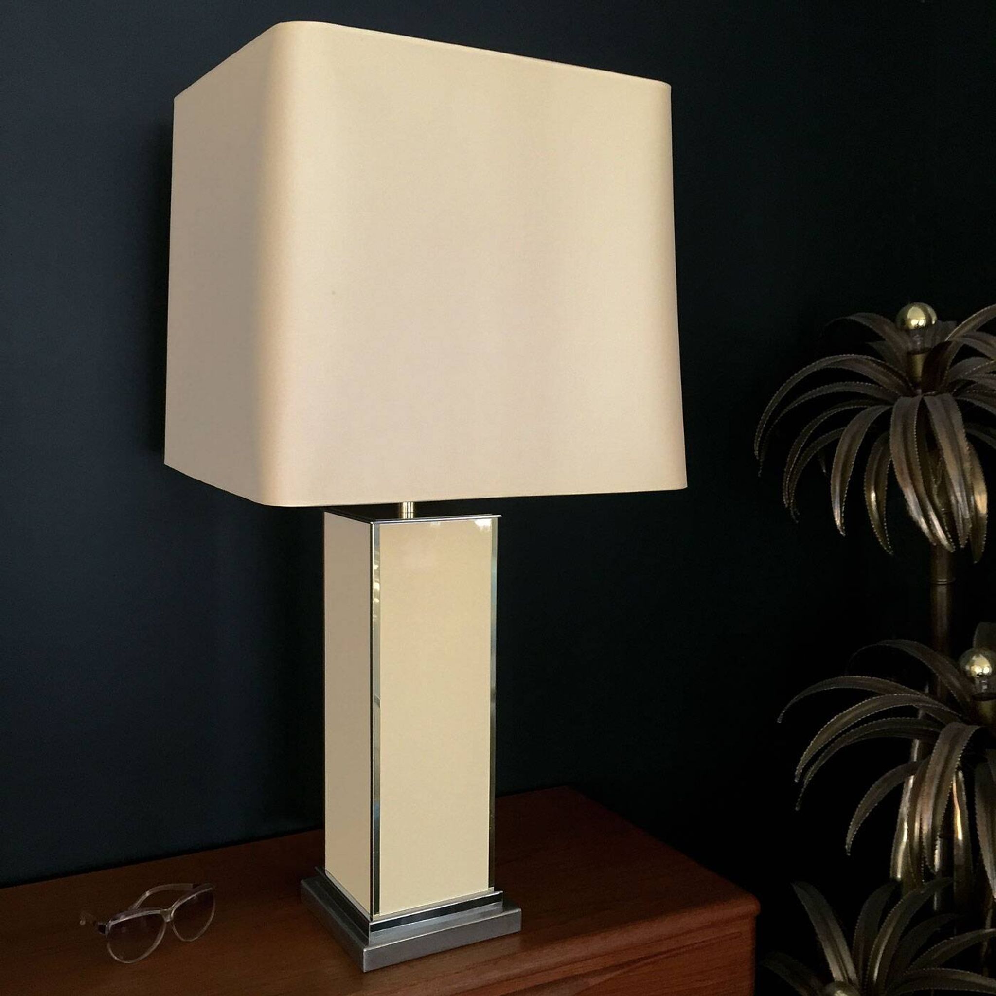 Lampe de salon XXL vintage 1970