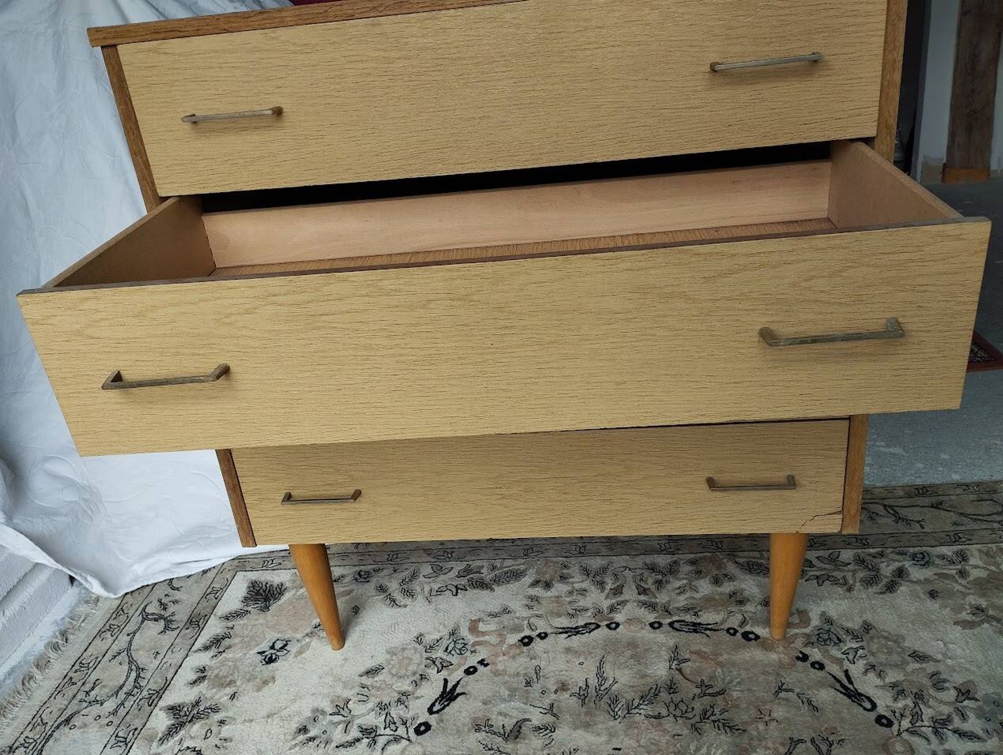 Vintage Scandinavian chest of drawers from the 70s