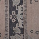 Vintage Turkish Oushak Rug Handwoven 98x680 cm