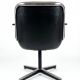Charles Pollock Executive Armchair for Knoll Vintage Bordeaux Leather 1970