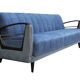 50s sofa in blue/beige